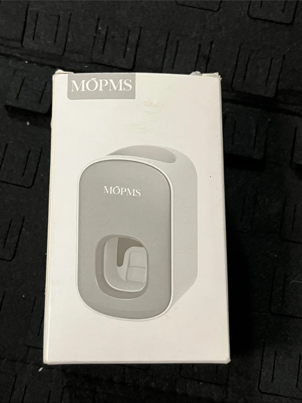 White Wall-Mount Bathroom toothpaste Dispenser